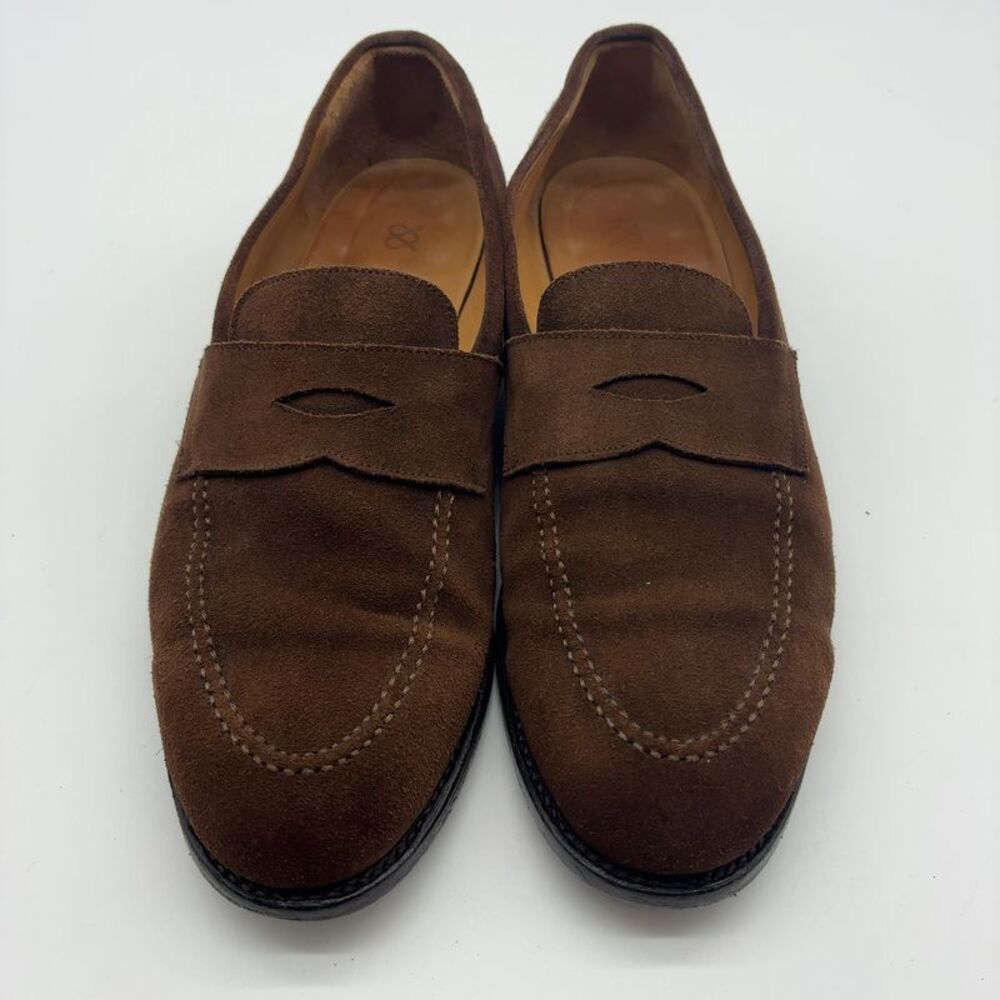 Morjas Suede Penny Loafer Shoes